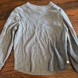 GAP Gray Long Sleeve Kids Tee